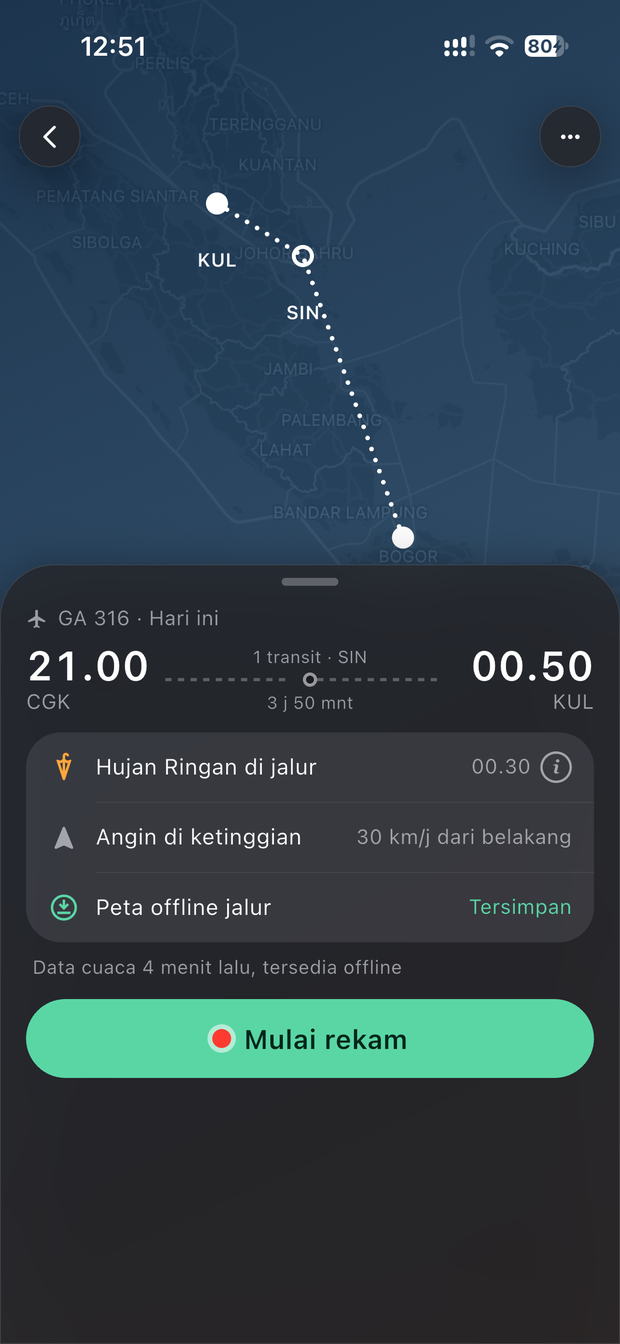 Mode penerbangan